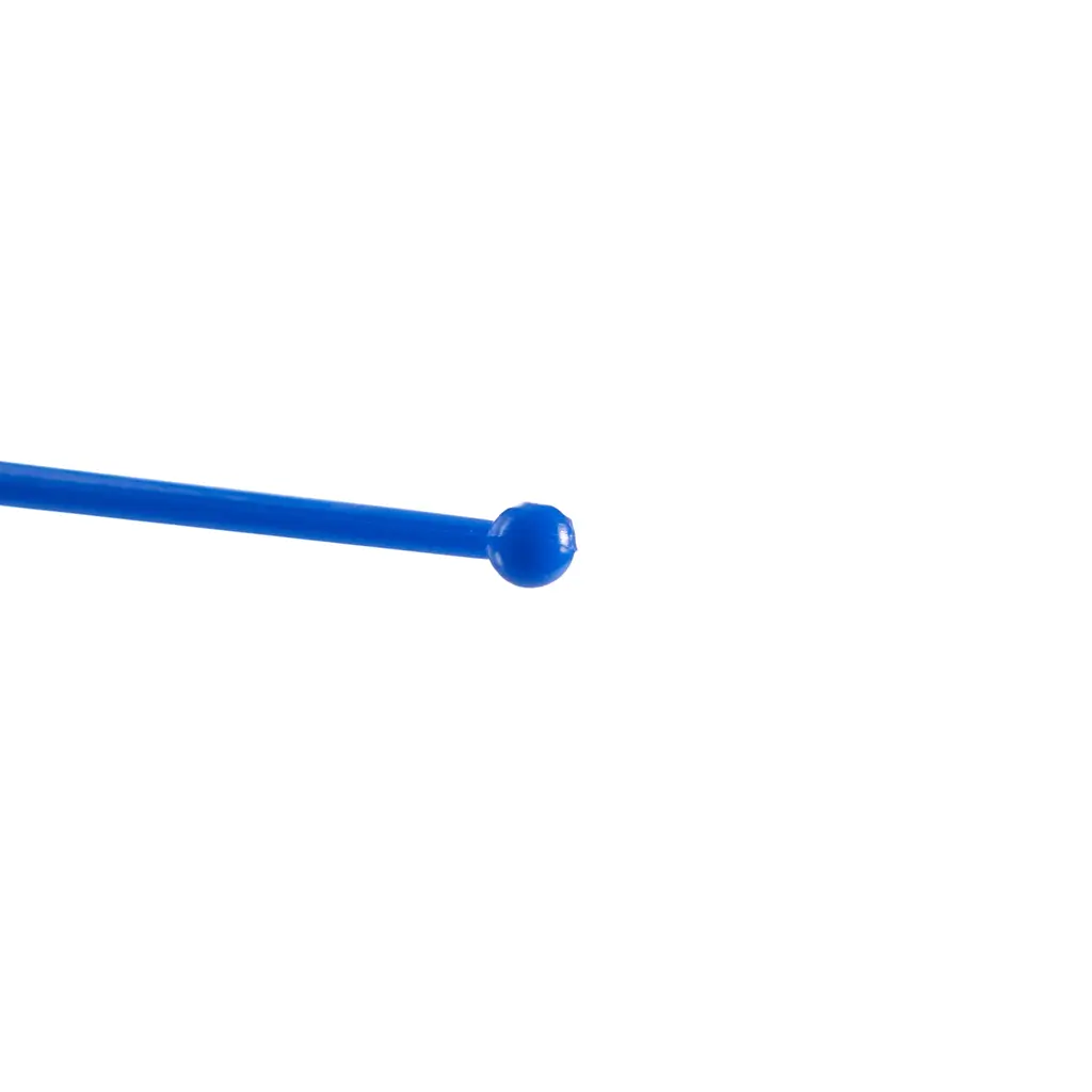 Agitateur à Cocktail Type PILLON 16cm Réutilisable en PP Bleu - Sachet de 100