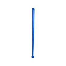 Agitateur à Cocktail Type PILLON 16cm Réutilisable en PP Bleu - Sachet de 100