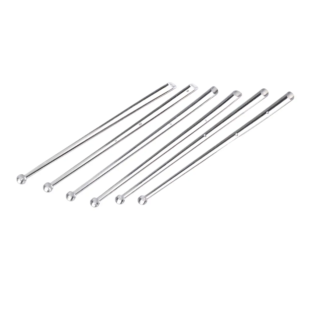 Agitateur à Cocktail Type PILLON 16cm Réutilisable en PP Transparent - Sachet de 100