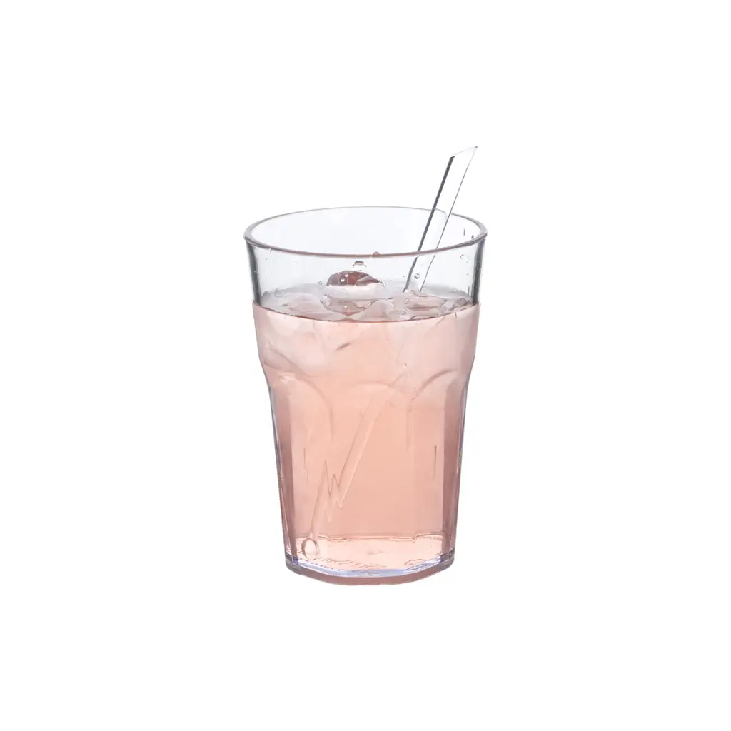 Agitateur à Cocktail Type PILLON 16cm Réutilisable en PP Transparent - Sachet de 100