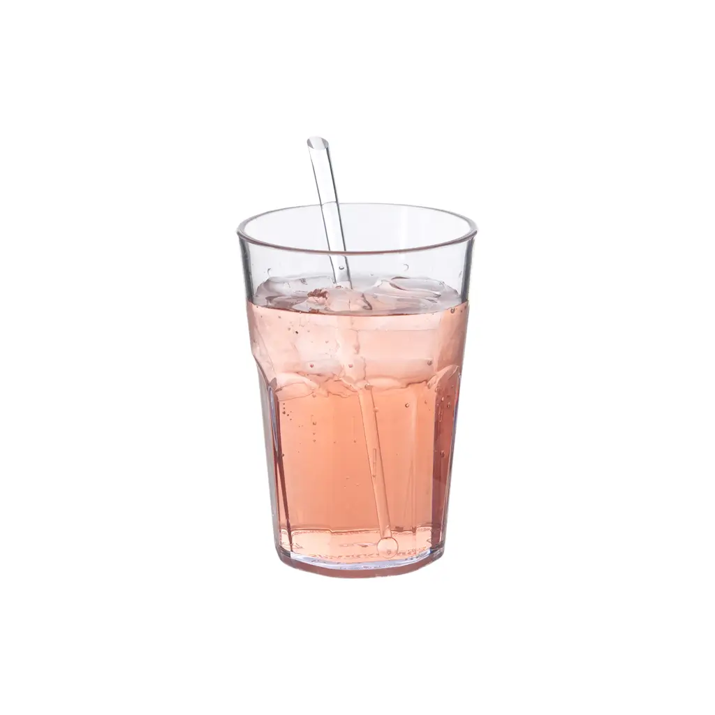 Agitateur à Cocktail Type PILLON 16cm Réutilisable en PP Transparent - Sachet de 100