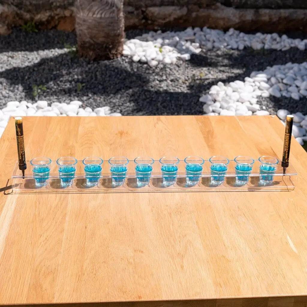 Plateau Shooter Transparent - Mètre Shooters 