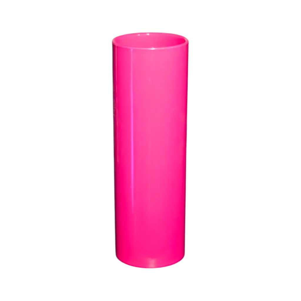 Verre Tube Incassable Rose - 22cl
