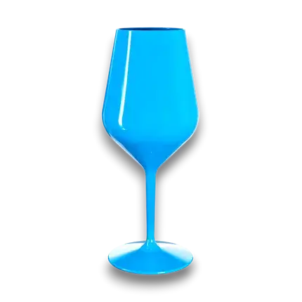 Verre à Vin Wine Cocktail en Tritan Bleu 47cl
