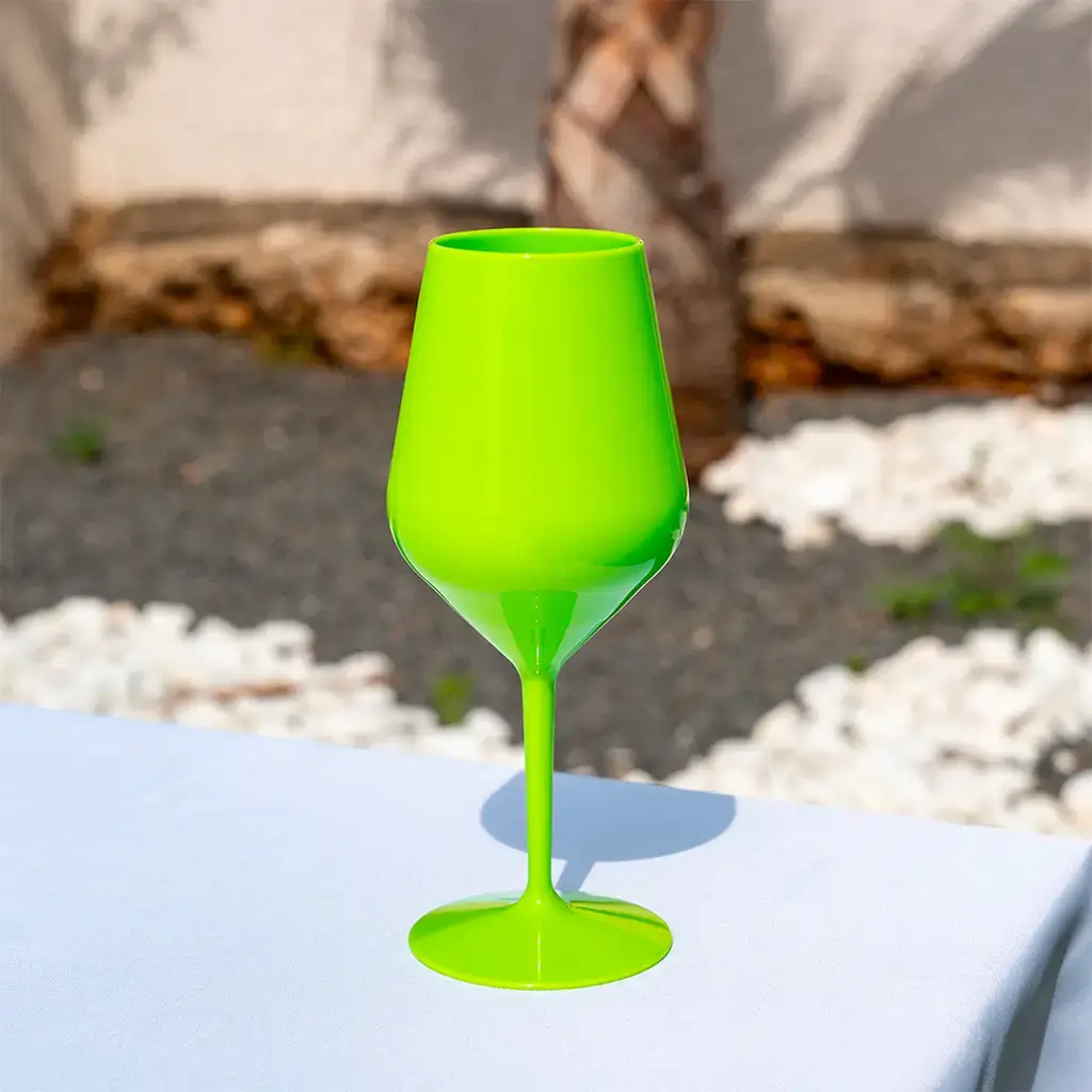 Verre à Vin "Wine Cocktail" en Tritan Vert Pomme 47cl