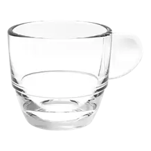Tasse à Café Transparente 8cl - Lot de 6
