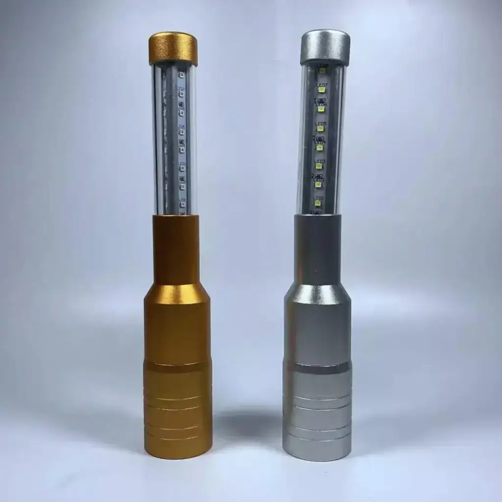 BATON LED BOUTEILLE PRESTIGE ARGENT