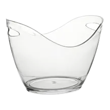 Petit seau à champagne transparent - 27cm