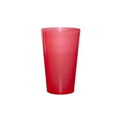 Gobelet Ecocup Rouge 25cl utile (33cl ras bord)