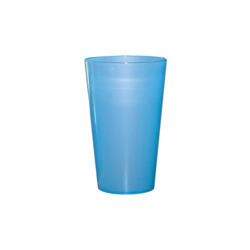 Gobelet Ecocup Bleu 25cl utile (33cl ras bord)
