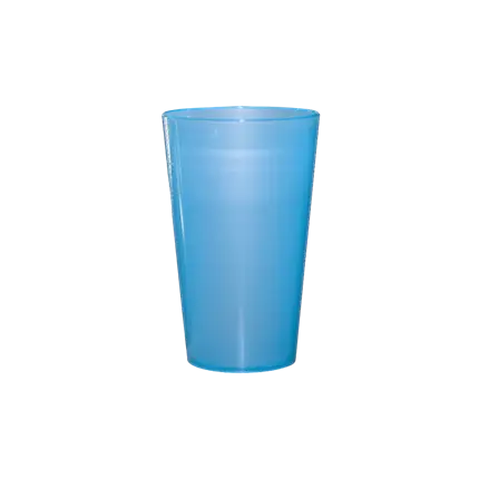 Gobelet Ecocup Bleu 25cl utile (33cl ras bord)
