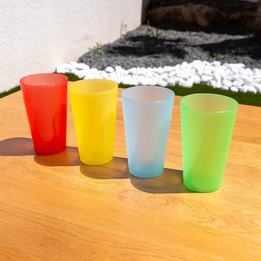 Gobelet Ecocup Vert 25cl utile (33cl ras bord)